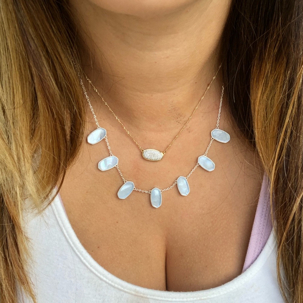 Kendra Scott Silver Adjustable Necklace